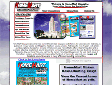 Tablet Screenshot of homemartmagazine.com